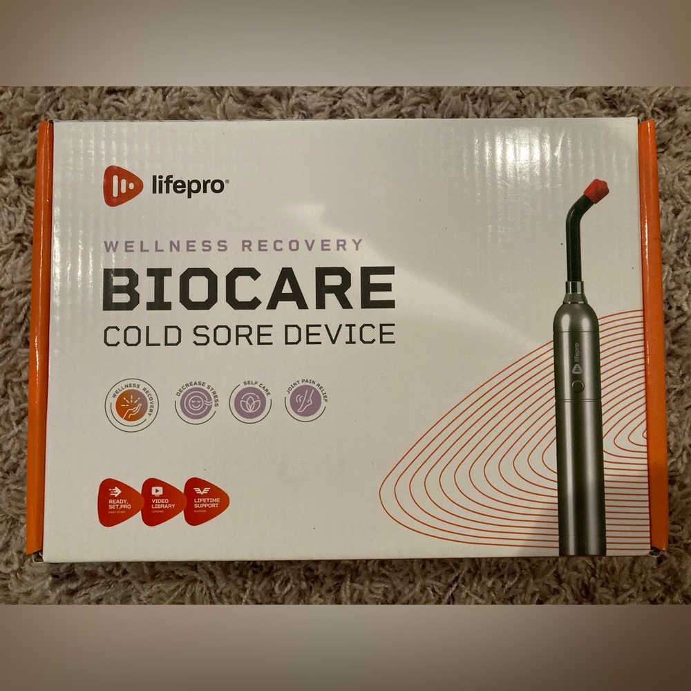 Red light skin care tool. New